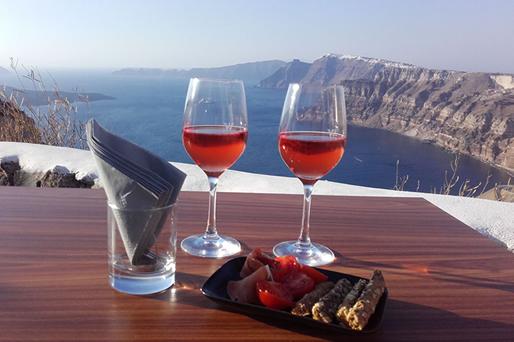 prova de vinhos vulcânicos ilhas gregas santorini